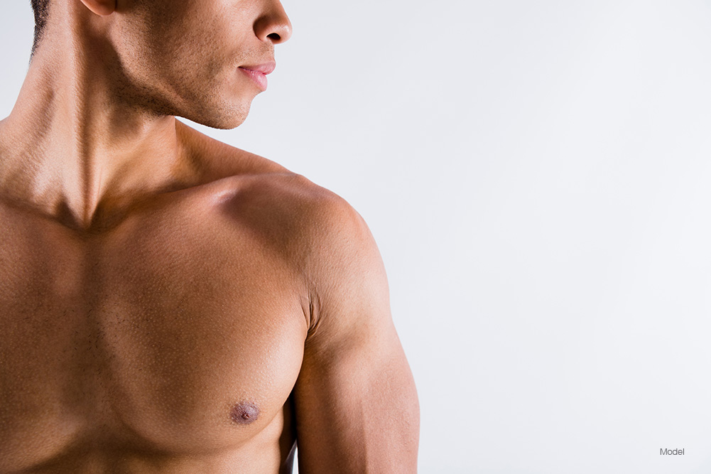 Fit shirtless man
